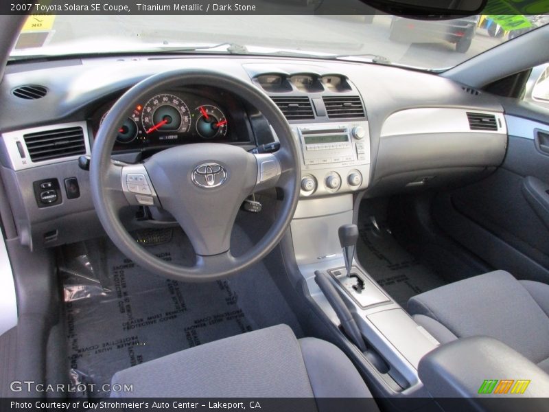Titanium Metallic / Dark Stone 2007 Toyota Solara SE Coupe