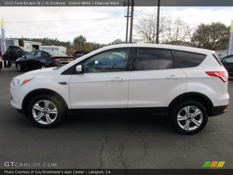 Oxford White / Charcoal Black 2013 Ford Escape SE 2.0L EcoBoost