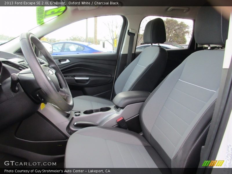 Oxford White / Charcoal Black 2013 Ford Escape SE 2.0L EcoBoost