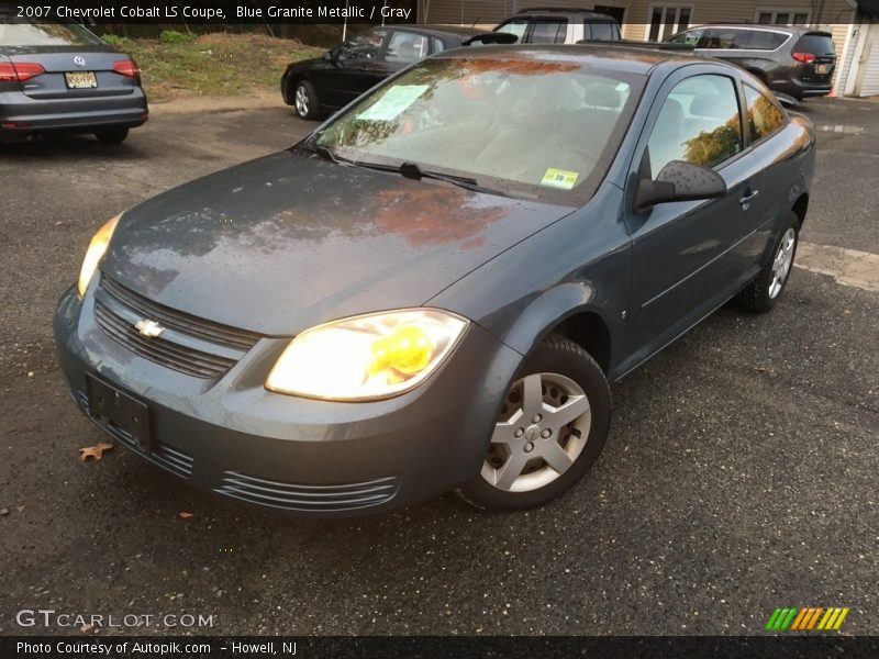 Blue Granite Metallic / Gray 2007 Chevrolet Cobalt LS Coupe