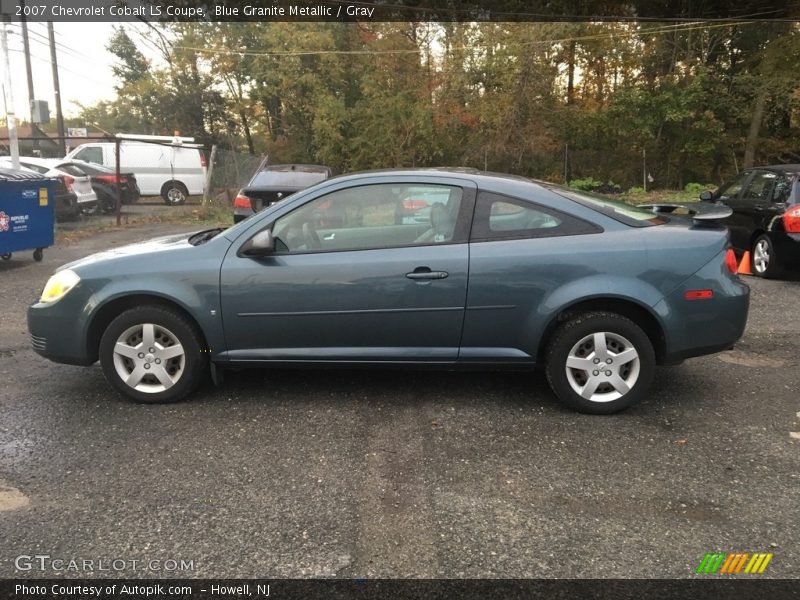 Blue Granite Metallic / Gray 2007 Chevrolet Cobalt LS Coupe