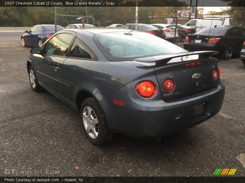 Blue Granite Metallic / Gray 2007 Chevrolet Cobalt LS Coupe