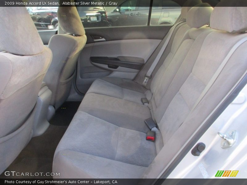 Alabaster Silver Metallic / Gray 2009 Honda Accord LX Sedan