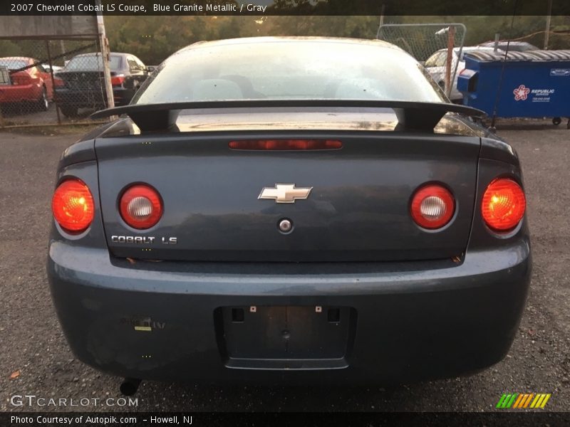 Blue Granite Metallic / Gray 2007 Chevrolet Cobalt LS Coupe