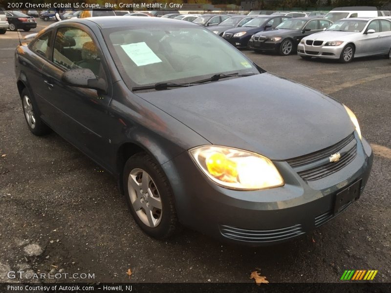 Blue Granite Metallic / Gray 2007 Chevrolet Cobalt LS Coupe