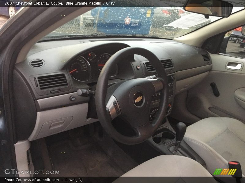 Blue Granite Metallic / Gray 2007 Chevrolet Cobalt LS Coupe