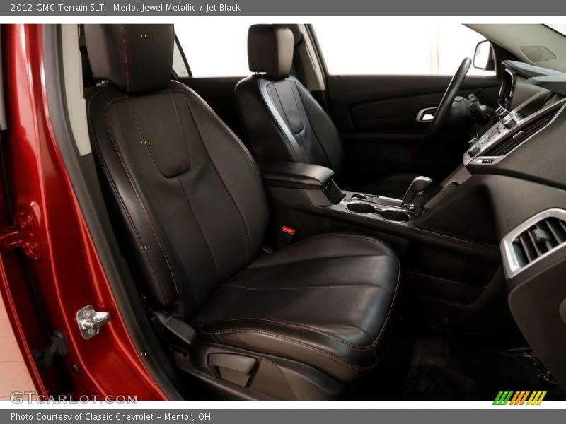 Merlot Jewel Metallic / Jet Black 2012 GMC Terrain SLT