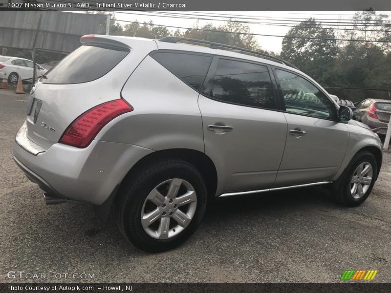 Brilliant Silver Metallic / Charcoal 2007 Nissan Murano SL AWD