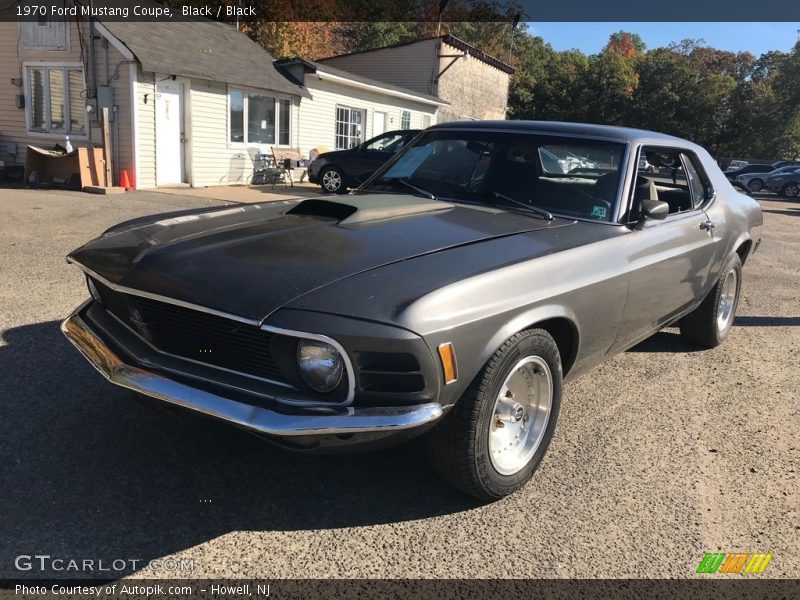 Black / Black 1970 Ford Mustang Coupe