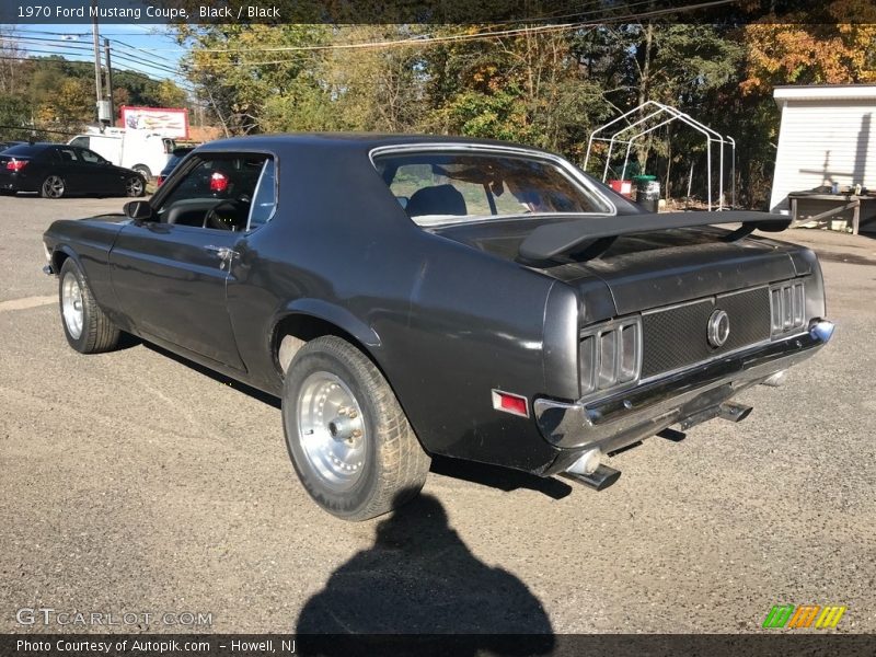 Black / Black 1970 Ford Mustang Coupe