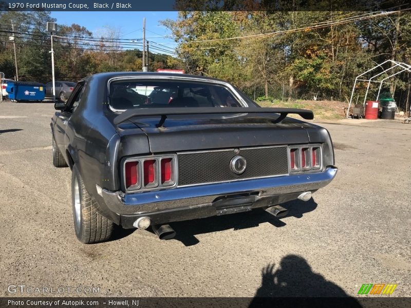 Black / Black 1970 Ford Mustang Coupe