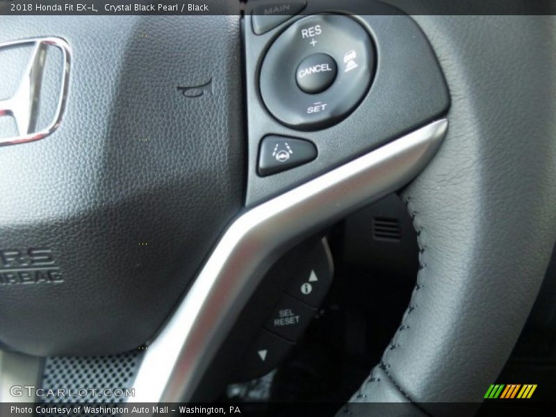 Controls of 2018 Fit EX-L