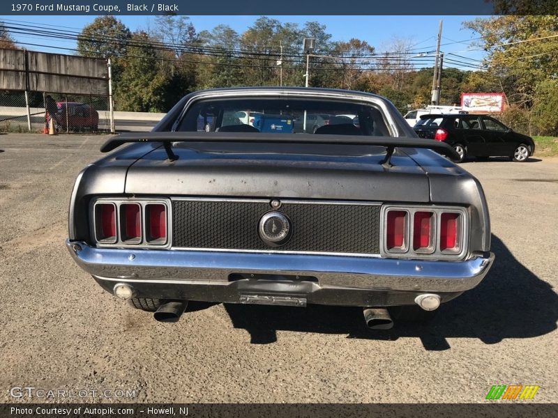 Black / Black 1970 Ford Mustang Coupe