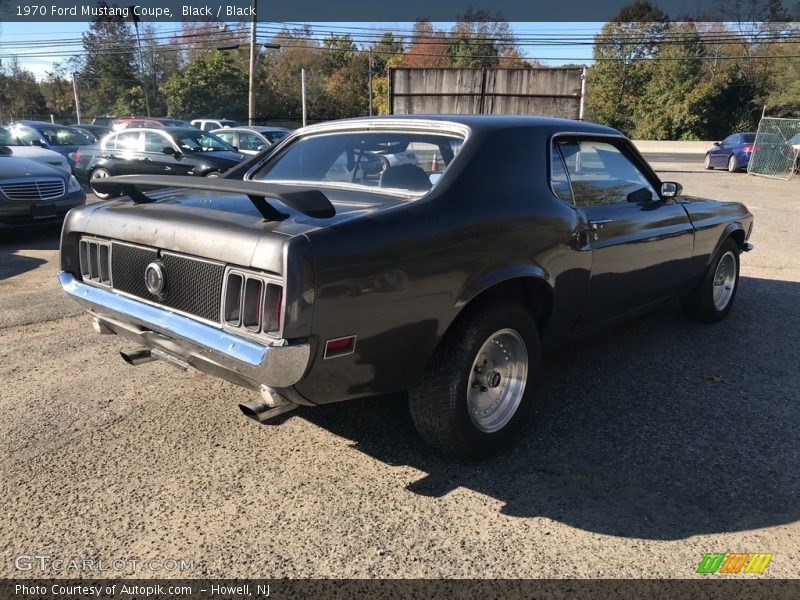 Black / Black 1970 Ford Mustang Coupe