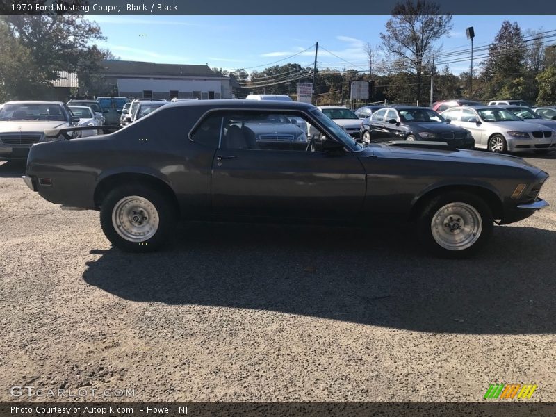 Black / Black 1970 Ford Mustang Coupe