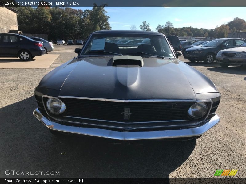 Black / Black 1970 Ford Mustang Coupe