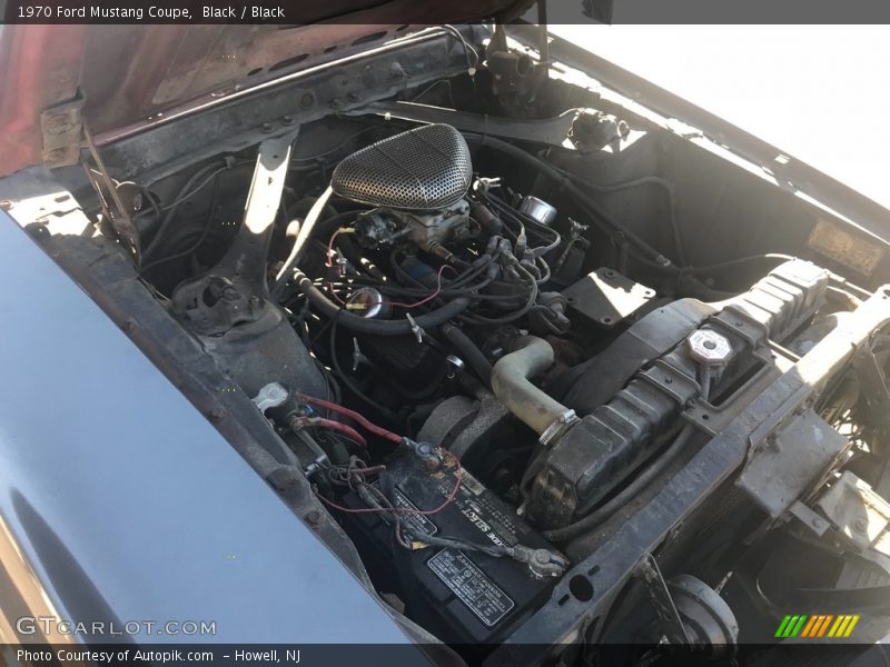Black / Black 1970 Ford Mustang Coupe