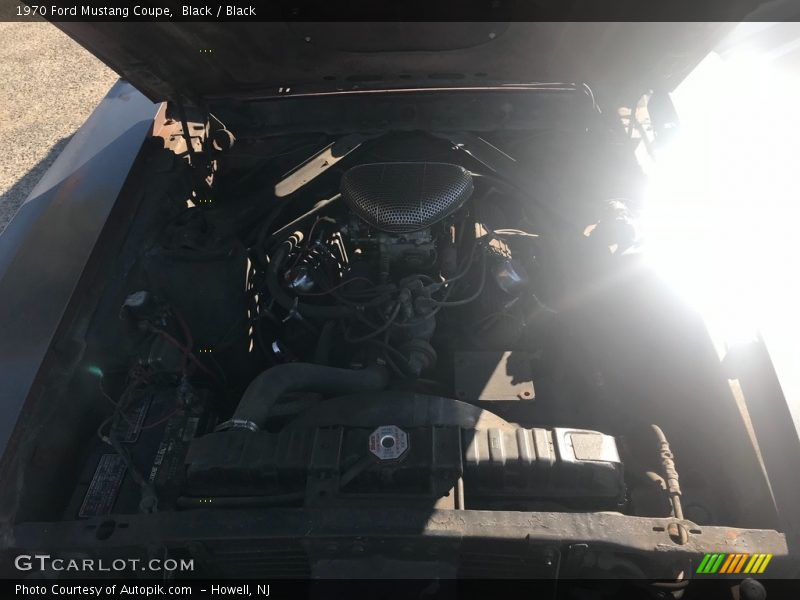 Black / Black 1970 Ford Mustang Coupe