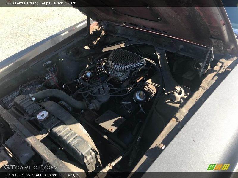Black / Black 1970 Ford Mustang Coupe