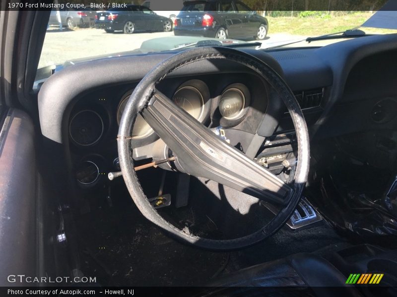 Black / Black 1970 Ford Mustang Coupe