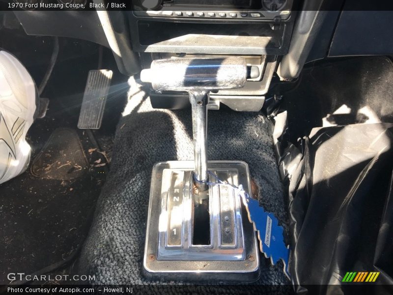 Black / Black 1970 Ford Mustang Coupe
