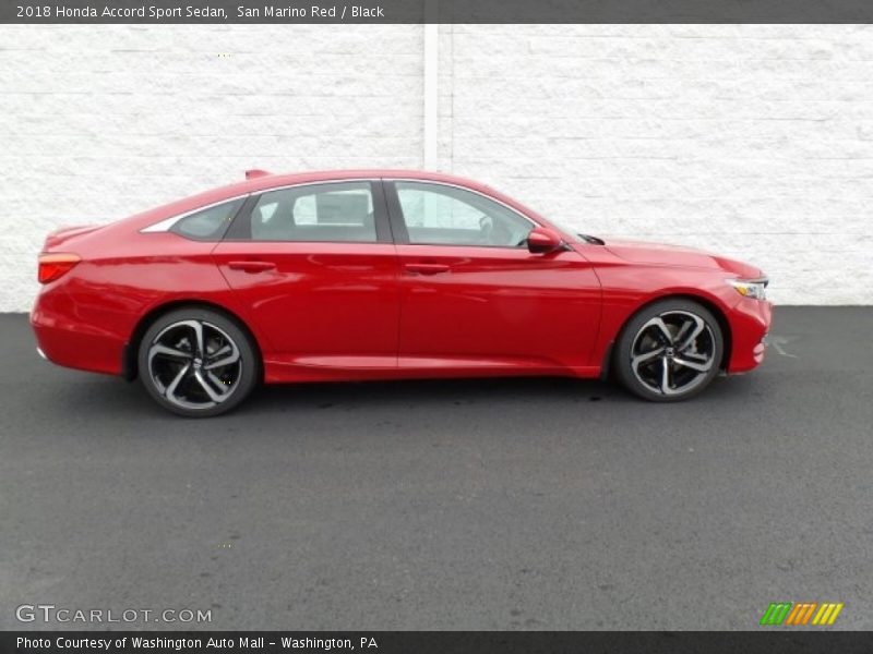  2018 Accord Sport Sedan San Marino Red