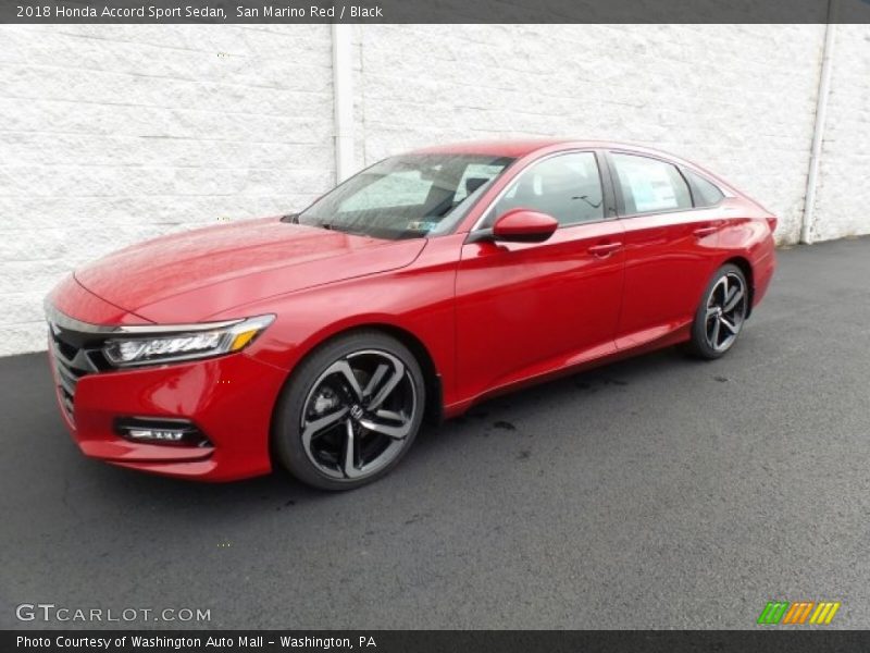  2018 Accord Sport Sedan San Marino Red