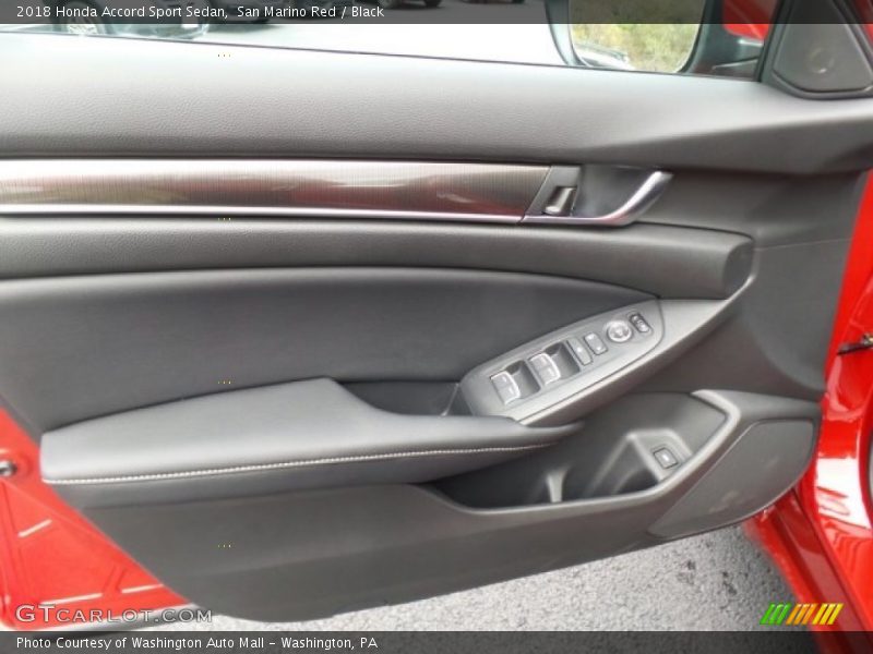 Door Panel of 2018 Accord Sport Sedan