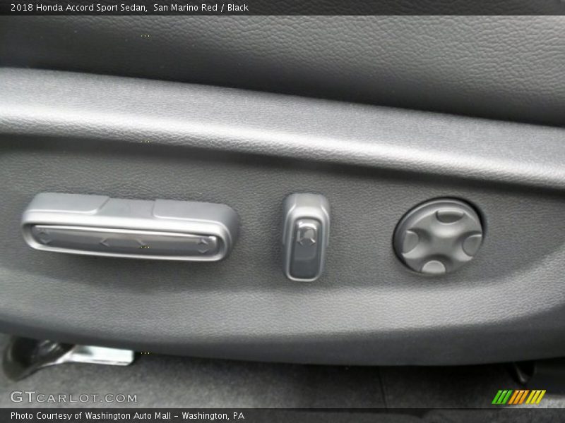 Controls of 2018 Accord Sport Sedan