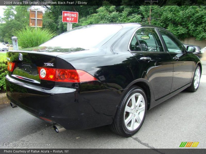 Nighthawk Black Pearl / Ebony 2004 Acura TSX Sedan