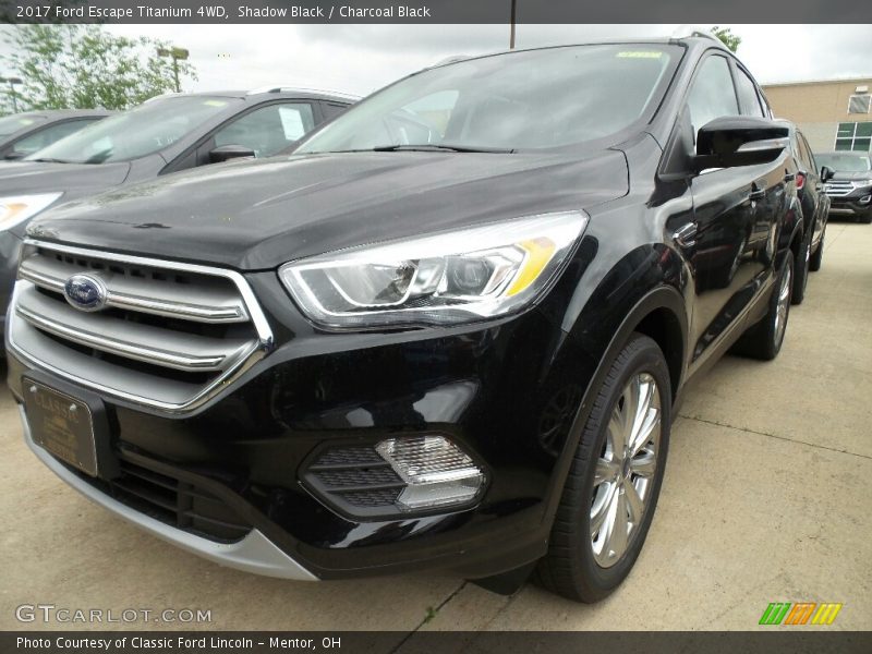 Shadow Black / Charcoal Black 2017 Ford Escape Titanium 4WD