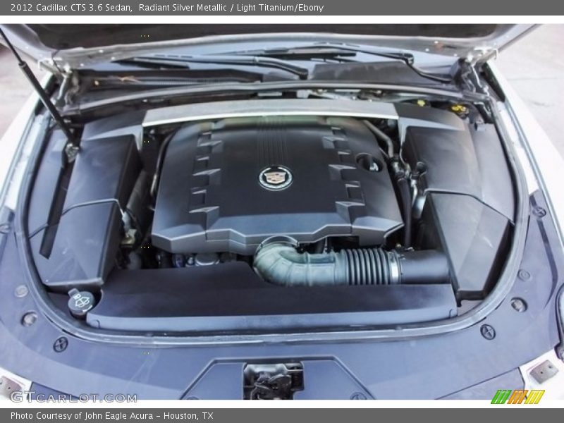 Radiant Silver Metallic / Light Titanium/Ebony 2012 Cadillac CTS 3.6 Sedan