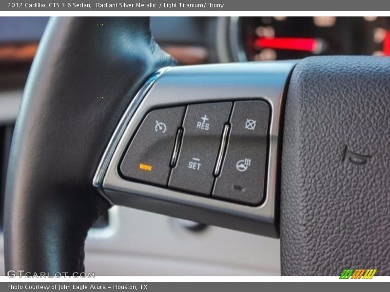 Radiant Silver Metallic / Light Titanium/Ebony 2012 Cadillac CTS 3.6 Sedan