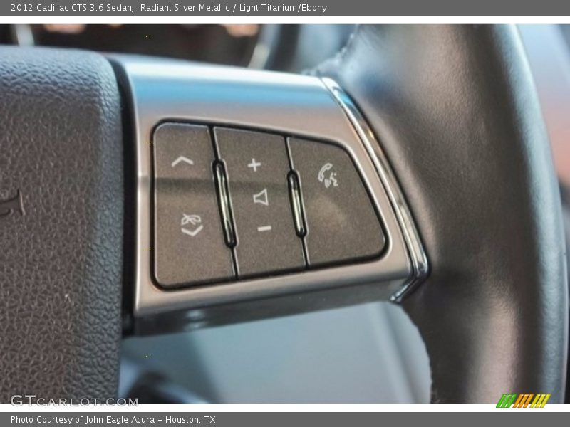 Radiant Silver Metallic / Light Titanium/Ebony 2012 Cadillac CTS 3.6 Sedan