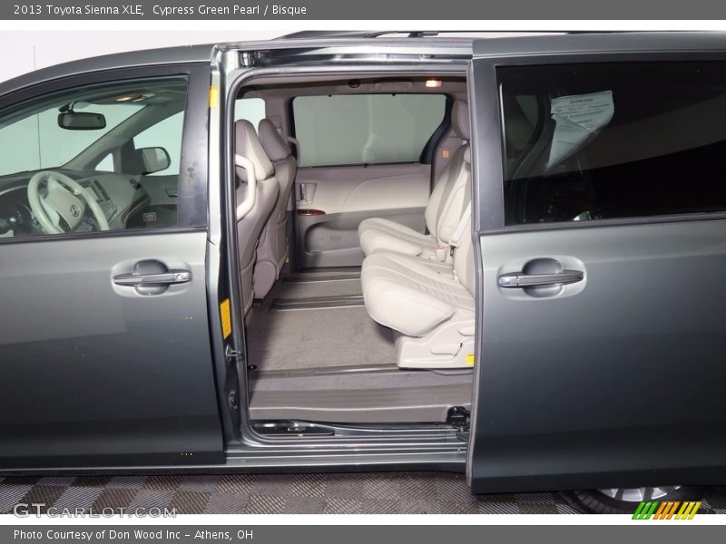 Cypress Green Pearl / Bisque 2013 Toyota Sienna XLE