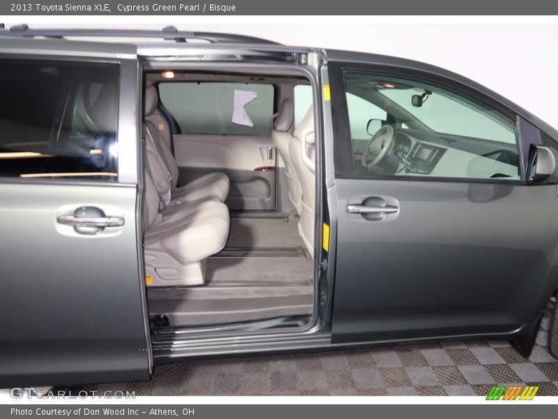 Cypress Green Pearl / Bisque 2013 Toyota Sienna XLE