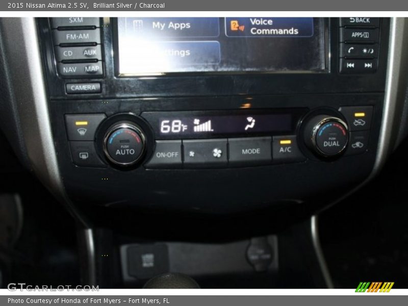 Brilliant Silver / Charcoal 2015 Nissan Altima 2.5 SV