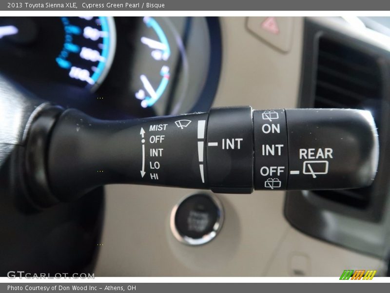 Cypress Green Pearl / Bisque 2013 Toyota Sienna XLE