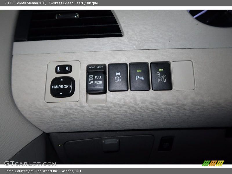 Cypress Green Pearl / Bisque 2013 Toyota Sienna XLE