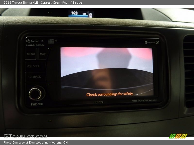 Cypress Green Pearl / Bisque 2013 Toyota Sienna XLE