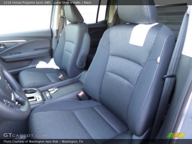 Front Seat of 2018 Ridgeline Sport AWD