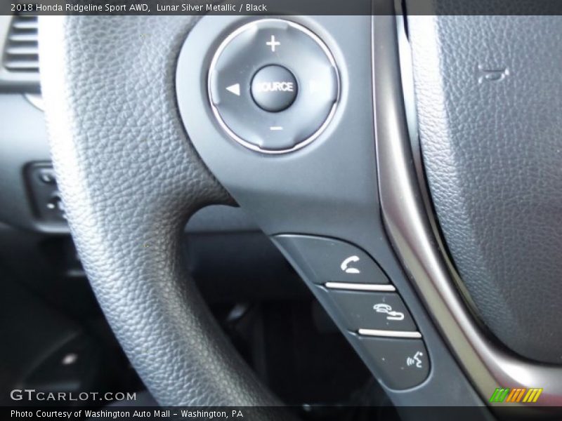 Controls of 2018 Ridgeline Sport AWD