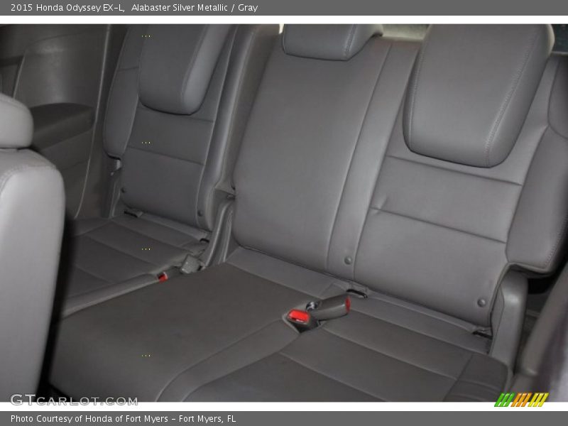 Alabaster Silver Metallic / Gray 2015 Honda Odyssey EX-L