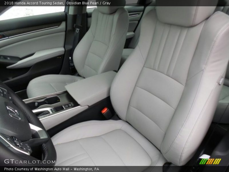 Front Seat of 2018 Accord Touring Sedan