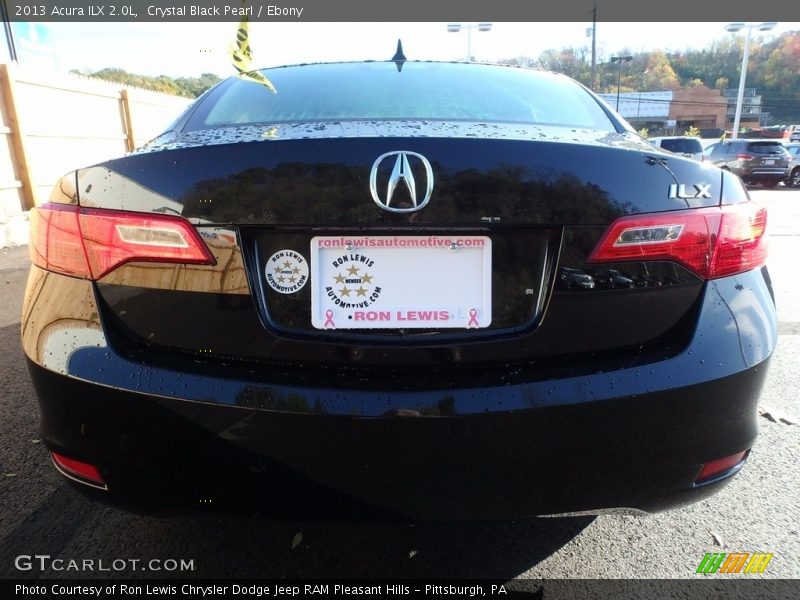 Crystal Black Pearl / Ebony 2013 Acura ILX 2.0L