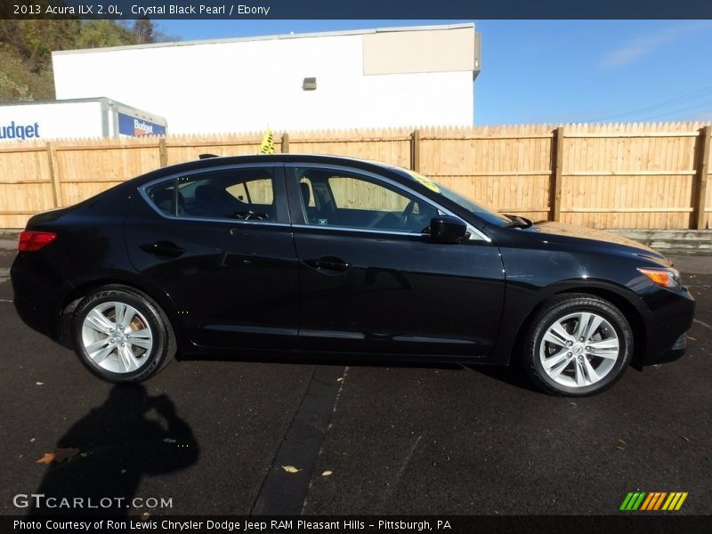 Crystal Black Pearl / Ebony 2013 Acura ILX 2.0L