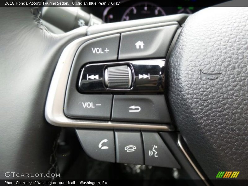 Controls of 2018 Accord Touring Sedan