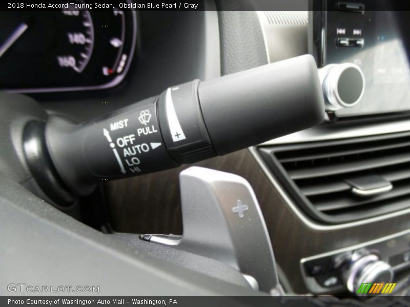 Controls of 2018 Accord Touring Sedan