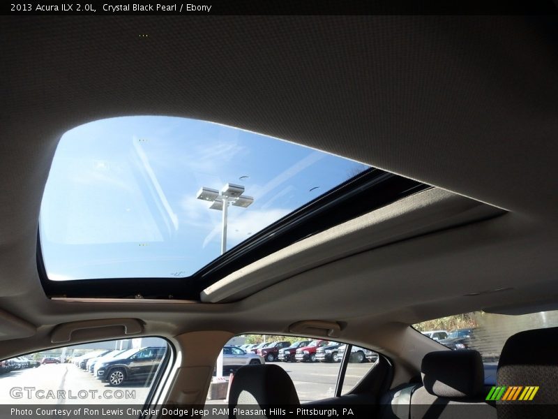 Crystal Black Pearl / Ebony 2013 Acura ILX 2.0L