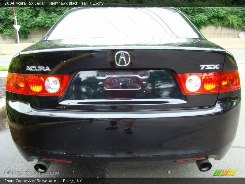 Nighthawk Black Pearl / Ebony 2004 Acura TSX Sedan